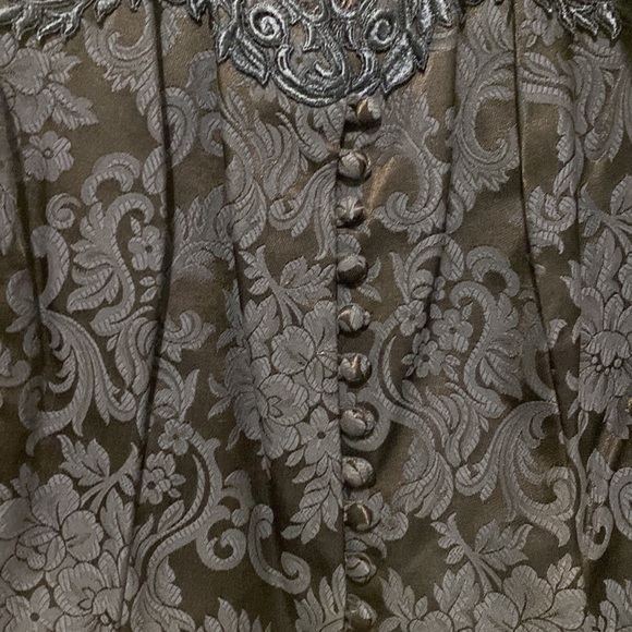 NWT Vintage David Rose Winter Blue Jacquard Blazer | Size 16W - Picture 10 of 16